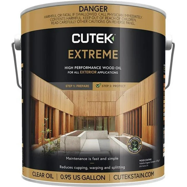 Cutekยฎ Clear Extreme High Performance Oil-Based Wood Stabilizer