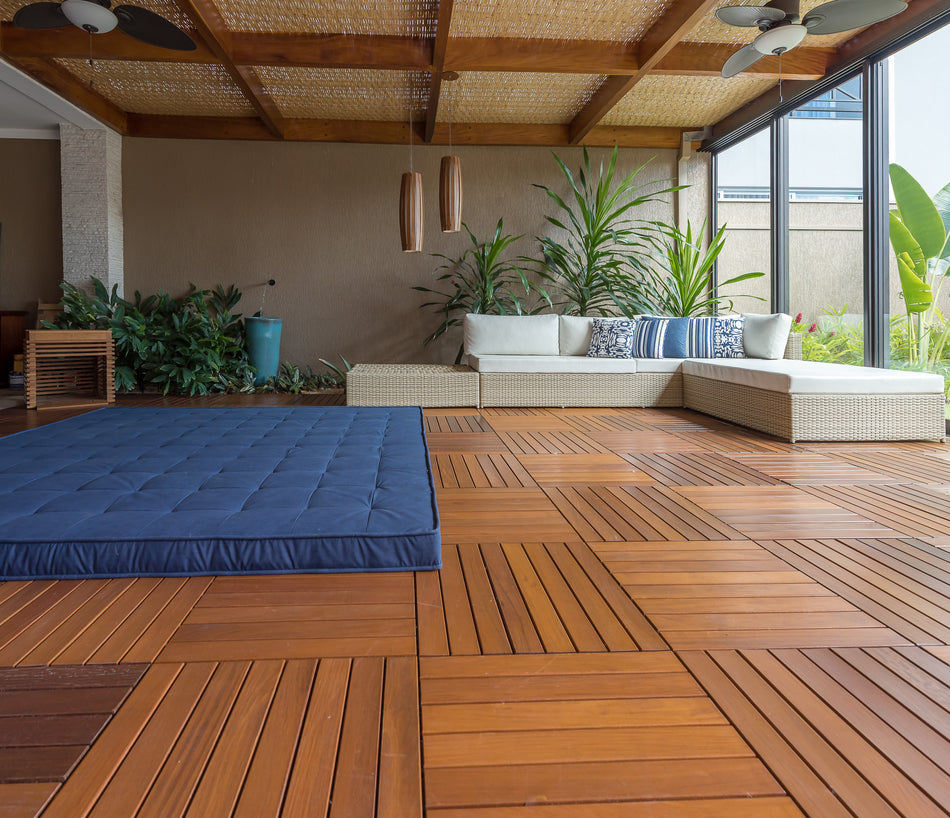 Ipe Deck Tiles 24" x 24"