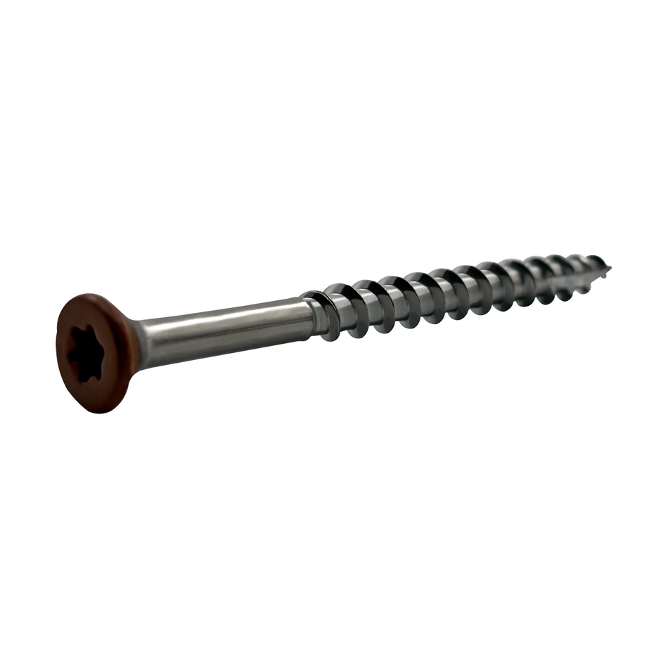 US4 Bugle Head Stainless Steel Deck Screws #10x2.5"