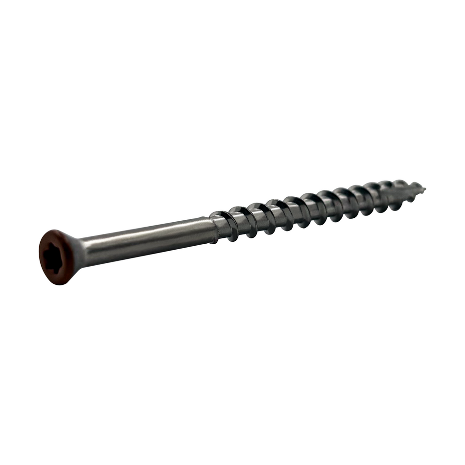 US4 Trim Head Stainless Steel Deck Screws #8x2.5"