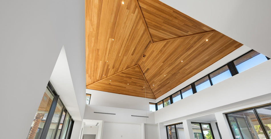 1 x 6 Thermowood Ayous T&G V-joint/Nickel Gap Reversible Cladding (7 boards per unit)