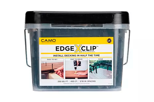 Camo Edge X Clip Hidden Deck Fasteners 450 ct - 250 sq ft